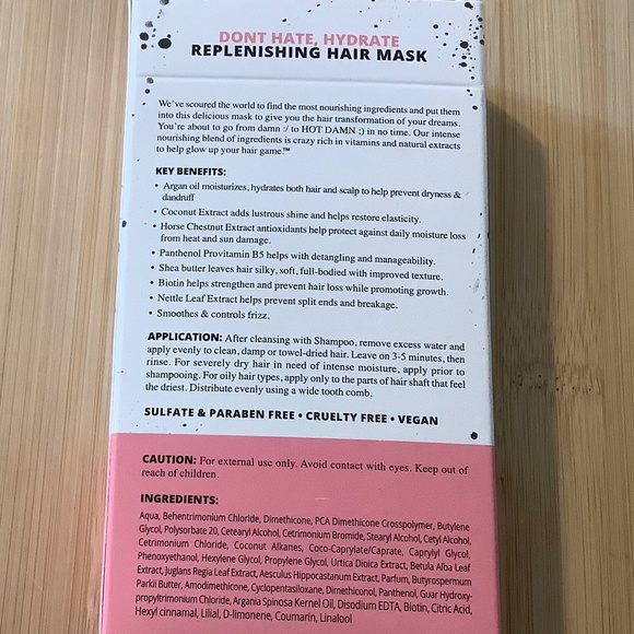 Foxy Bae Don't Hate, Hydrate Hair Mask + Biotin - Picture 4 of 4